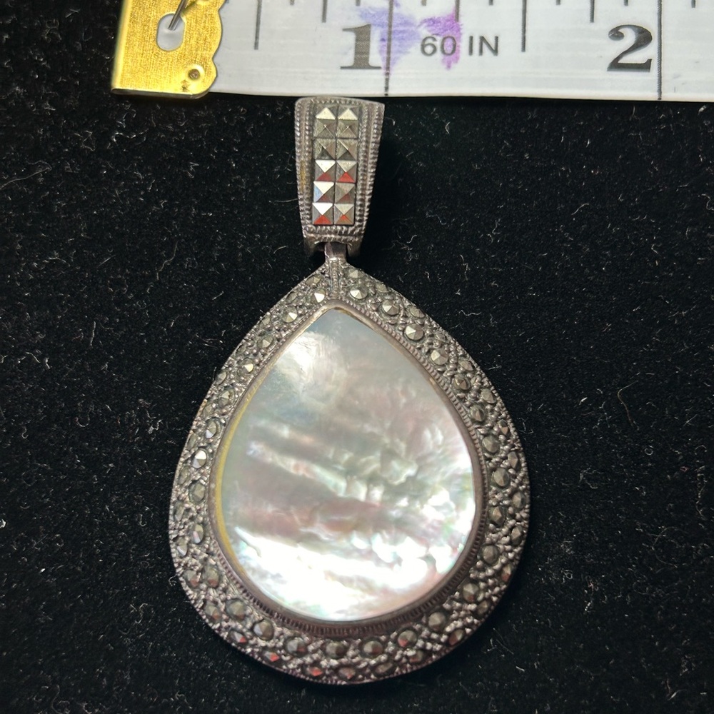 Antique beautiful 925 silver pendant